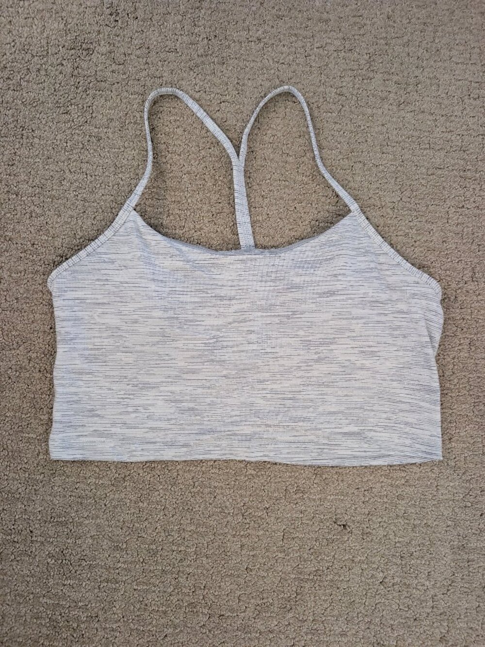 Lululemon Power Pose Tank A/B Cup Wee Are From Space Nimbus Battleship